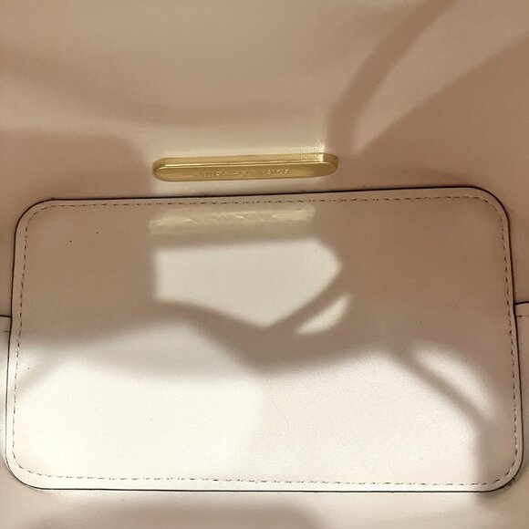 NWT MICHAEL KORS SURI BUCKET DRAWSTRING CROSSBODY BAG SIGNATURE BLUSH - Picture 7 of 12